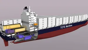NASSCO, TOTE: Historic Deal to Build World's First LNG Powered Containership