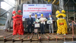 Keel Laid for Ports of Auckland's New E-Tug