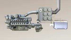 Tier III Marine Power: Genset with SCR