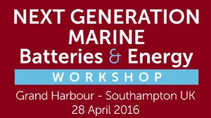 High Performance Marine Batteries & Stored Energy Workshop
