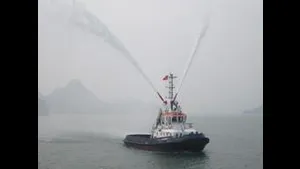 Tugs "Get a Lift" to Moroccan Port
