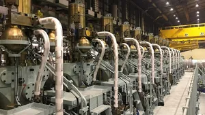 View of an MAN B&W 11G90ME-GI engine during its recent shop test. (Photo: MAN Energy Solutions) 
