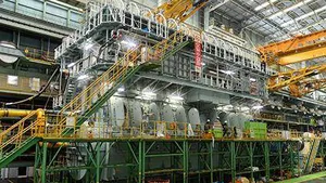 11G95ME-C9.5 engine during its shop test in Korea (Photo: Doosan)