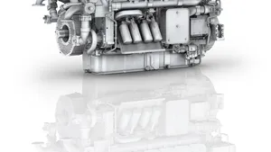 The MAN 12V175D-MM engine. Photo courtesy MAN