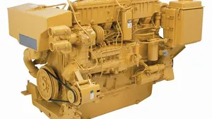 3406C Marine Diesel Engine: Image courtesy of Caterpillar Marine