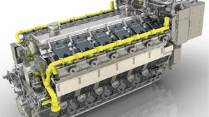 MAN 51/60DF engine (Image: MAN Energy Solutions)