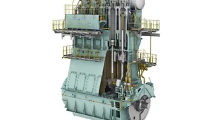 5X72DF engine cut-out view. (Photo: Winterthur Gas & Diesel Ltd. (WinGD))