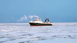 The American Triumph is American Seafoods most powerful at-sea processor. She also boasts the largest frozen hold capacity of any of their two-level processing vessels.