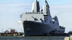 USS San Antonio: Photo credit USN