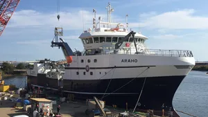 The new Araho. (Photo: Eastern Shipbuilding)