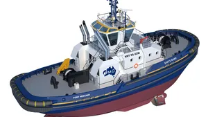 Artist impression ART 85-32W. Image: Damen Shipyard