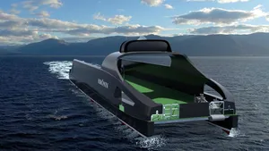Artists impression of the ‘Hrönn’. (Photo: Automated Ships Ltd.)