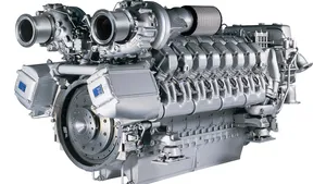 GRSE will assemble 12V and 16V 4000 M90 type engines in the Diesel Engine Plant in Ranchi. The engines have a rated power of 2,040 and 2,720 kW, respectively, and will be installed in various naval vessels built by GRSE. (Photo: Rolls-Royce)