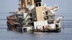 Bulk Carrier Catches Fire, Sinks off Oman