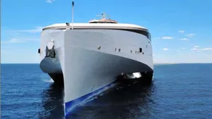 Austal Trimaran: Photo credit Austal