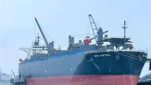 NYK Trials Biofuel on Wood Chip Carrier