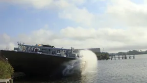 TY Barge Launch: Photo credit TY Offshore