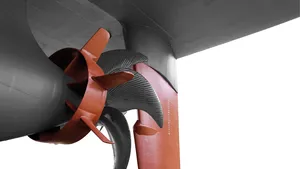 New Rudders for the World’s Largest Box Ships