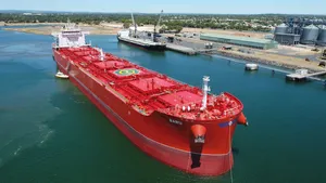 MV Baru in Bunbury, Australia (Photo: KCC)