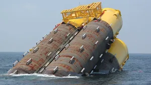 Buoyant Tower Righting: Photo credit HSD