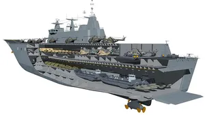 Canberra Class Amphibious Assault Ship concept (Image: RAN)