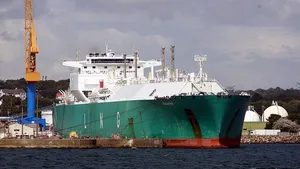 LNG Carrier: Photo credit Wikimedia CCL 'Rana'