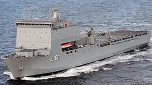 HMAS Choules: Photo credit RAN