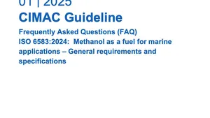 CIMAC Releases FAQs For Methanol as Marine Fuel