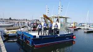 Cleveland's New Clean-up Boats: Photo credit Cleveland Port Authority