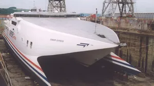 Condor Express: Photo courtesy of A&P Shipyard