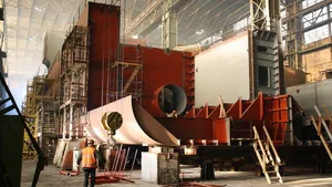 Construction Hall, Vyborg Shipyard: Photo courtesy of Vyborg