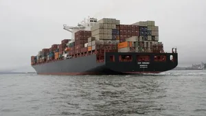 Container Ship 'Zim Ningbo': Photo credit Zim Line