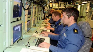Control Room HMS Astute: Photo credit MOD