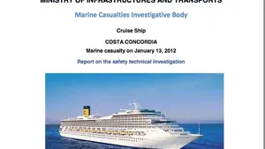Costa Concordia Report: Image credit The Marine Casualties Investigative Body, Italy