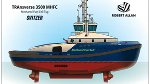 World's First Methanol Hybrid Fuel Cell Tug Taking Shape