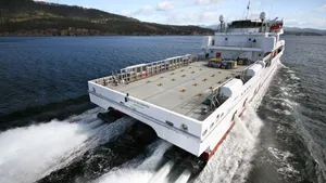 World's Largest Fast Crew Boat Powered by HamiltonJets