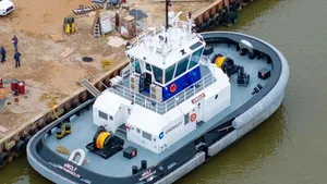 Crowley's All-electric Harbor Tug eWolf Delivered
