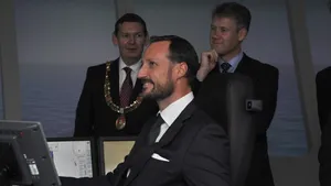 HRH Crown Prince Haakon of Norway: Photo credit Rolls-Royce