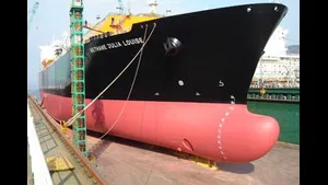 Current LNG ship designs are already highly efficient. The Blue Amazon project is pushing the limits to achieve even higher efficiency. (Photo: BG Group)