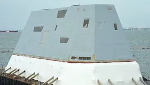 Deckhouse Installed: Photo credit USN