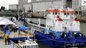 Dredger 'Ocean Traverse Nord': Photo credit Ocean Industries