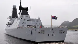 'Duncan' Leaves the Clyde: Photo credit MOD