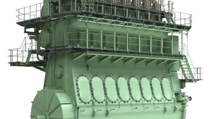 ME-GI engine (Image: MAN Diesel & Turbo)