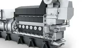 The MAN 21/31 engine (Image: MAN Energy Solutions)