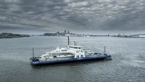 The ferry MV Armand-Imbeau II built for the Canadian operator Société des traversiers du Québec (STQ), will operate on LNG fuel. (Image: Davie Shipyards)