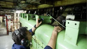 Final Engine Checks: Photo credit OMSI 