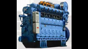 MAN 32/40 four-stroke engine.