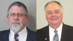 Jim Fremin (left) and Hank Morgan