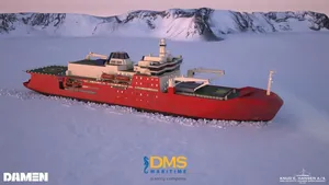 MAN Powers Antarctic Icebreaker
