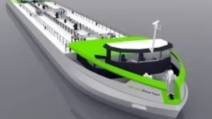 LNG Greenstream: Rendering courtesy of Alewijnse